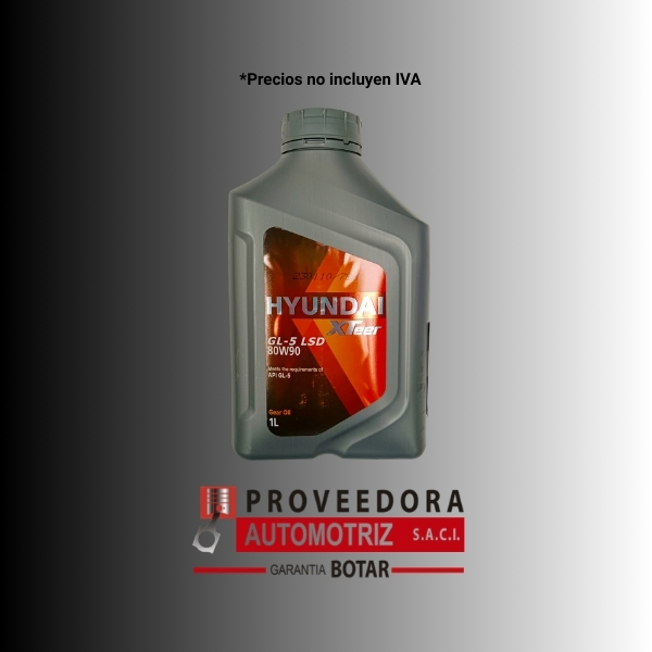 HYUNDAI XTEER 80W 90 GEAR OIL 5 LSD